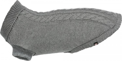 Pulover për qen Trixie Kenton, 55 cm, akrilik, gri