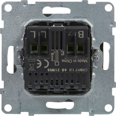 Dimer rrotullues Legrand Suno 721379, 5 75W LED, 240V, alumini