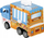 Kamion lodër MEGA CREATIVE Food Truck Mix, plastikë, shumëngjyrësh