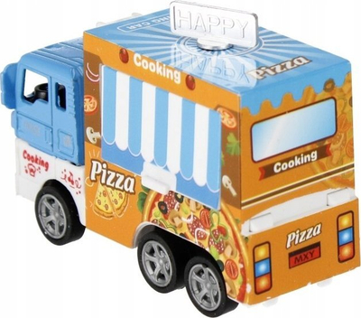 Kamion lodër MEGA CREATIVE Food Truck Mix, plastikë, shumëngjyrësh
