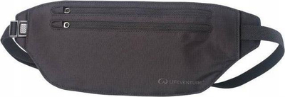 Çantë uji-rezistente për bel Lifeventure Waterproof Body Wallet Waist, IPX7, me xhepa me zinxhir, gri