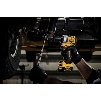 Çelës goditës me bateri DeWALT DCF901P2-QW, 1/2", 340 Nm, 12V, zi verdhë
