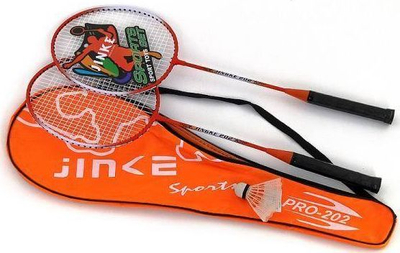 Set badminton ADAR 493094, 2 raketa, me çantë për me e marrë me vete