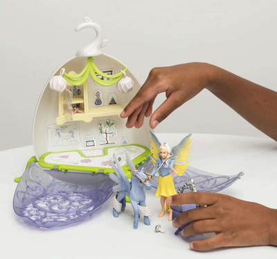 Set loje Schleich Bayala Magical Vet Blossom, 24 pjesë, me zanën Sera dhe Pegasus