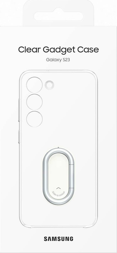 Mbrojtëse telefoni Samsung Clear Gadget Case, për Galaxy S23, transparente