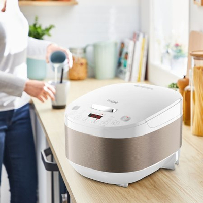 Tenxhere multifunksionale Tefal Simply Cook Plus RK622130, 4L, programe automatike, e bardhë