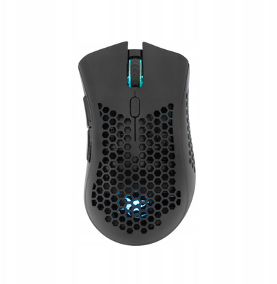 Гејминг глушец White Shark LIONEL 6D, безжичен, RGB, црн
