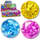Top lodër gome Elastic Confetti Light-Up, 7 cm, me drita, shumëngjyrësh