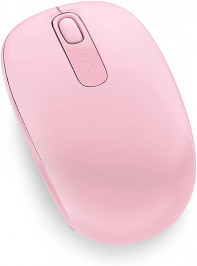 Maus wireless Microsoft Mobile 1850, USB, i vogël, rozë