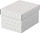 Set kuti ruajtje Esselte Home Storage and Gift Box Small 628280, set 3 copë, të bardha
