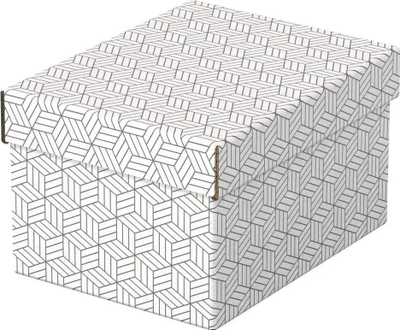 Set kuti ruajtje Esselte Home Storage and Gift Box Small 628280, set 3 copë, të bardha