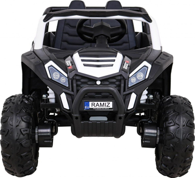 Makina elektrike për kalamaj Buggy Racing, 4x45W, rrota EVA, me pult, LED, e kuqe