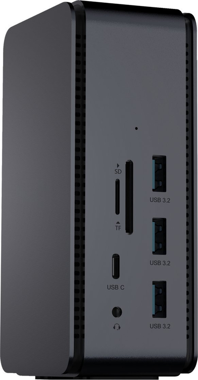 Docking station ProXtend Dual 8K USB-C DOCK2XUSB4, USB4, deri 8K, gri