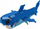 Lodër ndërtimi LaQ Marine World Shark, set modelimi detar, shumëngjyrëshe