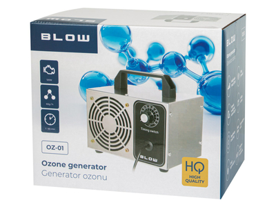 Gjenerator ozoni Powerful Ozone Generator, 60000 mg/h, 120W, i zi