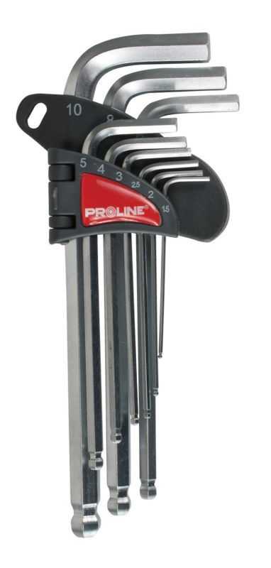 Set çelësash Proline tipi L 1,5 - 10 mm (48329), 9 copë