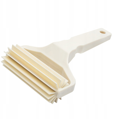 Prerëse brumi Tom-gast Dough Cutter, rrotull 12 cm, plastike, e bardhë