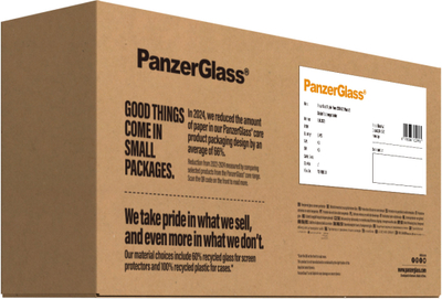 Mbrojtës ekrani PanzerGlass Classic Fit, xham, për iPhone 16, transparent