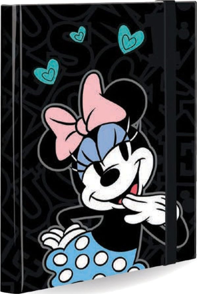 Dosje kartoni Patio Disney Fashion, A4, me gomë, shumëngjyrëshe