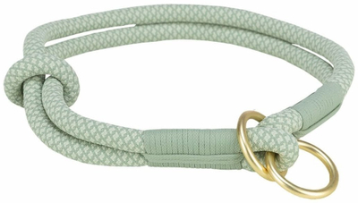 Qafore gjysmë-drosë për qen Trixie Soft Rope, litar i butë, e rregullueshme, me shumë ngjyra