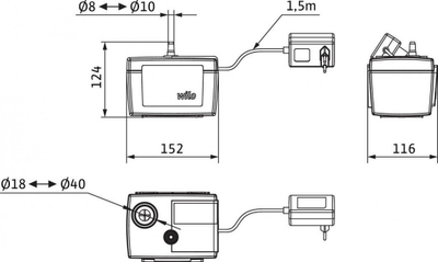 Pompë Wilo-Plavis 011-C- 2G