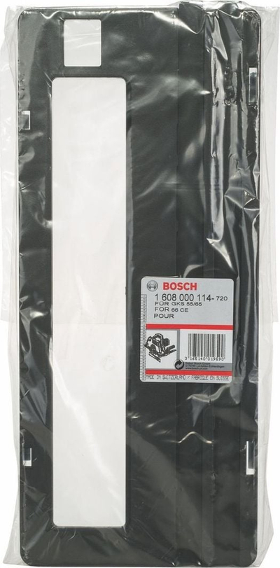Bazë rrëshqitëse Bosch GKS 55/65/65 CE, aksesor për sharrë rrethore, e zezë