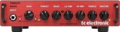 Amplifikator basi TC Electronic Thrust BQ500, 500W, Class D, i kuq
