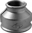 Bashkues reduktues i galvanizum Prandelli OC M2 DN40 20, 1 1/2" x 3/4", argjend