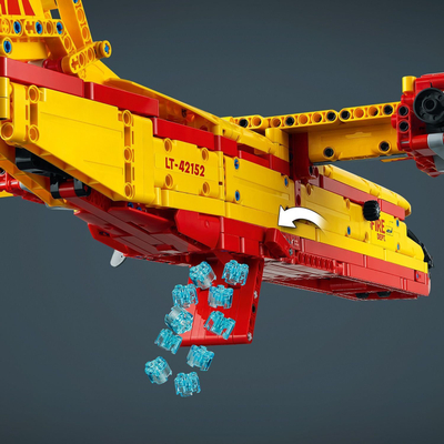 Lodër me lego LEGO Technic 42152 Firefighting Aircraft, aeroplan zjarrfikës, për kalama 10+, shumëngjyrësh