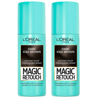 Sprej për flokë L'oreal Magic Retouch 8 Dark Iced Brown, 75 ml