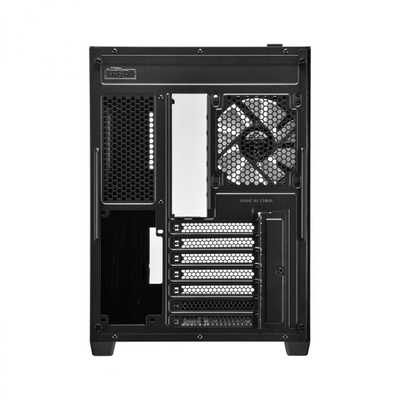 Kutia kompjuterike FSP Fortron CMT380, MIDI ATX, për desktop, e zezë