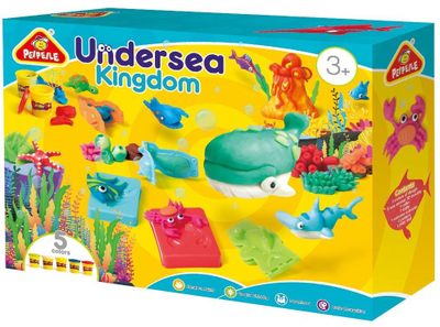Set plasteline “Undersea King”, 5 ngjyra, për kalamaj