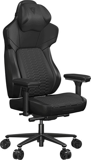 Karrige gaming ThunderX3 CORE RACER, ergonomike, me mbështetje mesi, e zezë