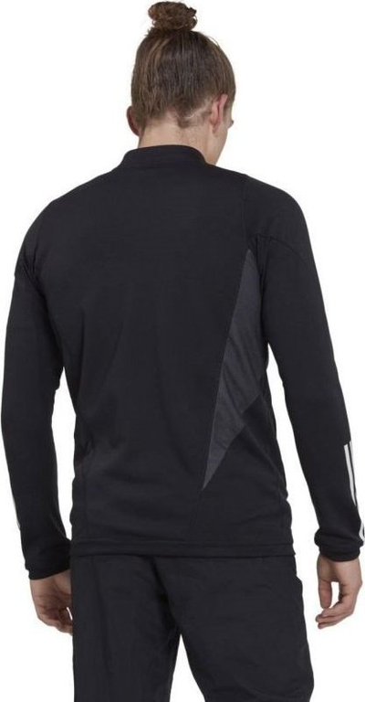 Bluzë trajnimi për burra Adidas Tiro 23 Competition HK7648, Aeroready, me zinxhir të gjatë, e zezë