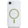 Заштитна маска Guess MagSafe за iPhone 16e, TPU и поликарбонат, транспарентна