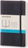 Fletore Moleskine Soft Cover Pocket Squared, kapak i butë, me katrorë, e zezë
