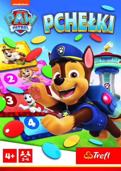 Lojë udhëtimi Trefl Paw Patrol Flea, kompakte, shumëngjyrëshe