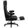 Karrige gaming Huzaro Force 4.6 Carbon, ergonomike, me mbajtëse për këmbët, e zezë