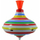 Lodër rrotulluese Little Toys Striped Spinning Top, metal, shumëngjyrëshe