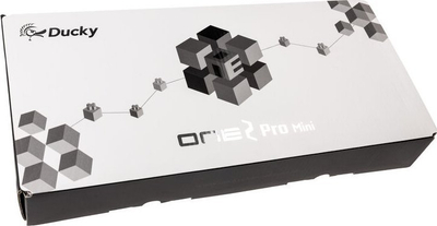Tastierë gaming Ducky One 2 Pro Mini White Edition, mekanike Cherry MX Silver, RGB, e bardhë