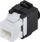 Modul Keystone RJ45 FX-RJ45-6A-02, Cat 6A, UTP, i bardhë