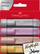 Set markera Faber-Castell Metallic Textliner, 4 copë, shumëngjyrëshe