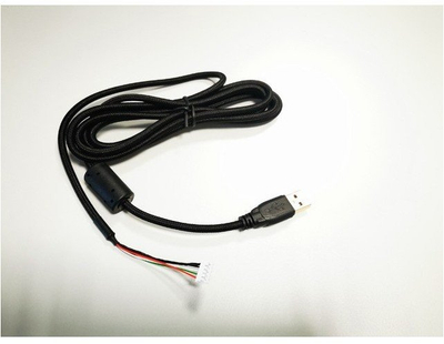 Kabllo USB për tastierë Genesis Thor 300 Thor 303, pjesë servisi, e zezë
