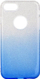 Këllëf telefoni për iPhone 7, plastik, gradient blu