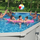 Pishinë mbi tokë Bestway Hydrium Frame Oval 610x360x120 cm, me pompë filtrimi, gri