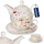 Set çaji Orion Mohn, porcelan, shumë pjesësh, shumëngjyrësh