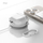 Mbulesë Elago Clear Case për AirPods 4, transparente, me karabinë