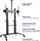 Stendë me rrota për TV Digitus Mobile Single Stand, deri 120\", 140 kg, e zezë