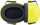 Тапи за уши Увекс K20 Hi Viz 2630021, преклоплива лента за глава, 33 dB, флуоресцентна боја