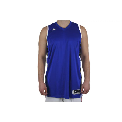 Bluzë sportive Adidas E Kit JSY 2.0 M, poliestër, pa mëngë, e zezë